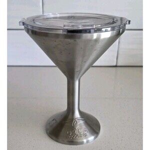 Orca Coolers Wine Martini Glass Chasertini Stainless Steel 8oz Insulated